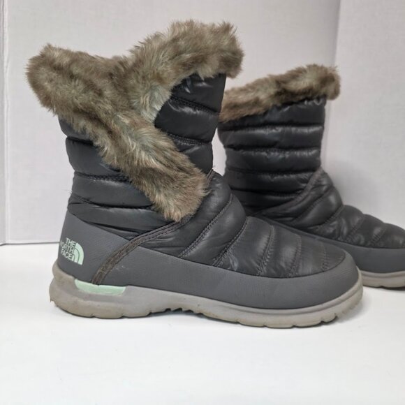 The North Face Thermoball Microbaffle Bootie II Women's Size 10 - Picture 3 of 13